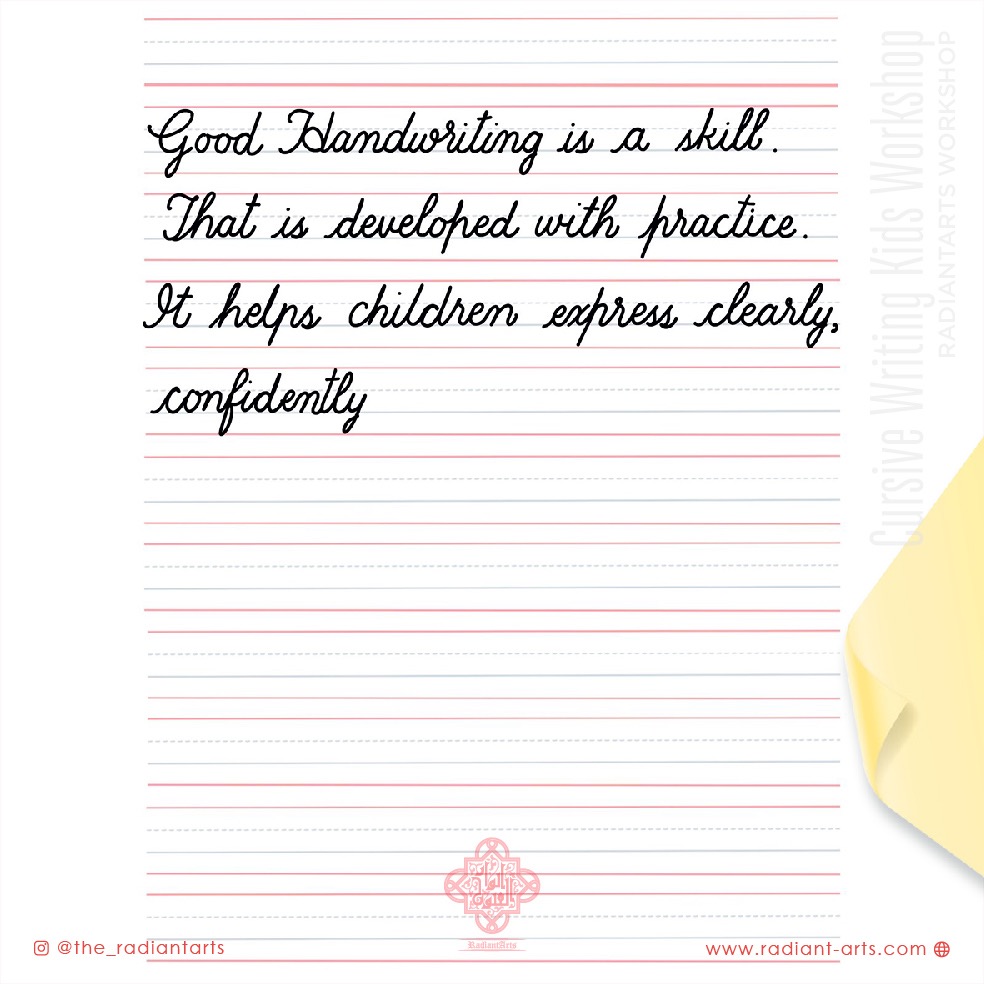 Cursive Writing Kids Workshop - Image 4